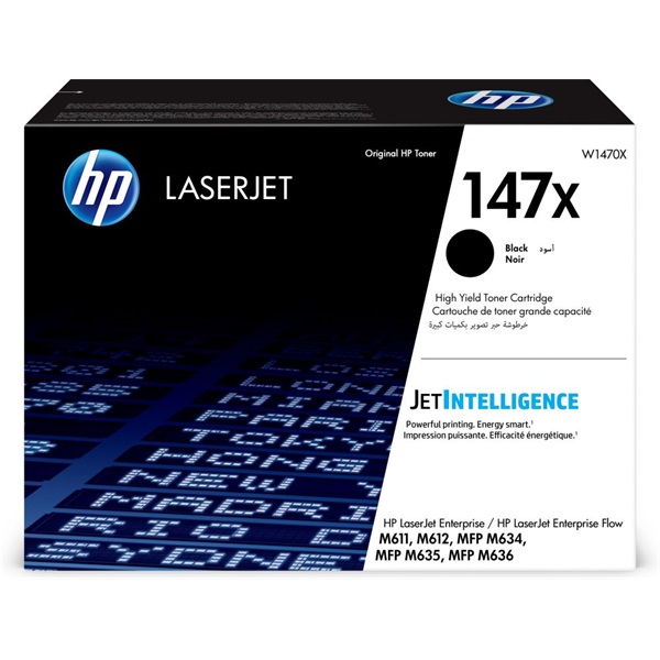 HP 147X Fekete eredeti toner HP 147X Fekete eredeti toner