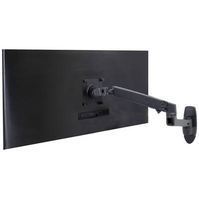 Ergotron  LX Arm Wall Mount 1 részes Monitor fali tartó 38,1 cm (15) - 86,4 cm (34) Fekete Állítható magasságú, Dönthető, Csuklóval ...