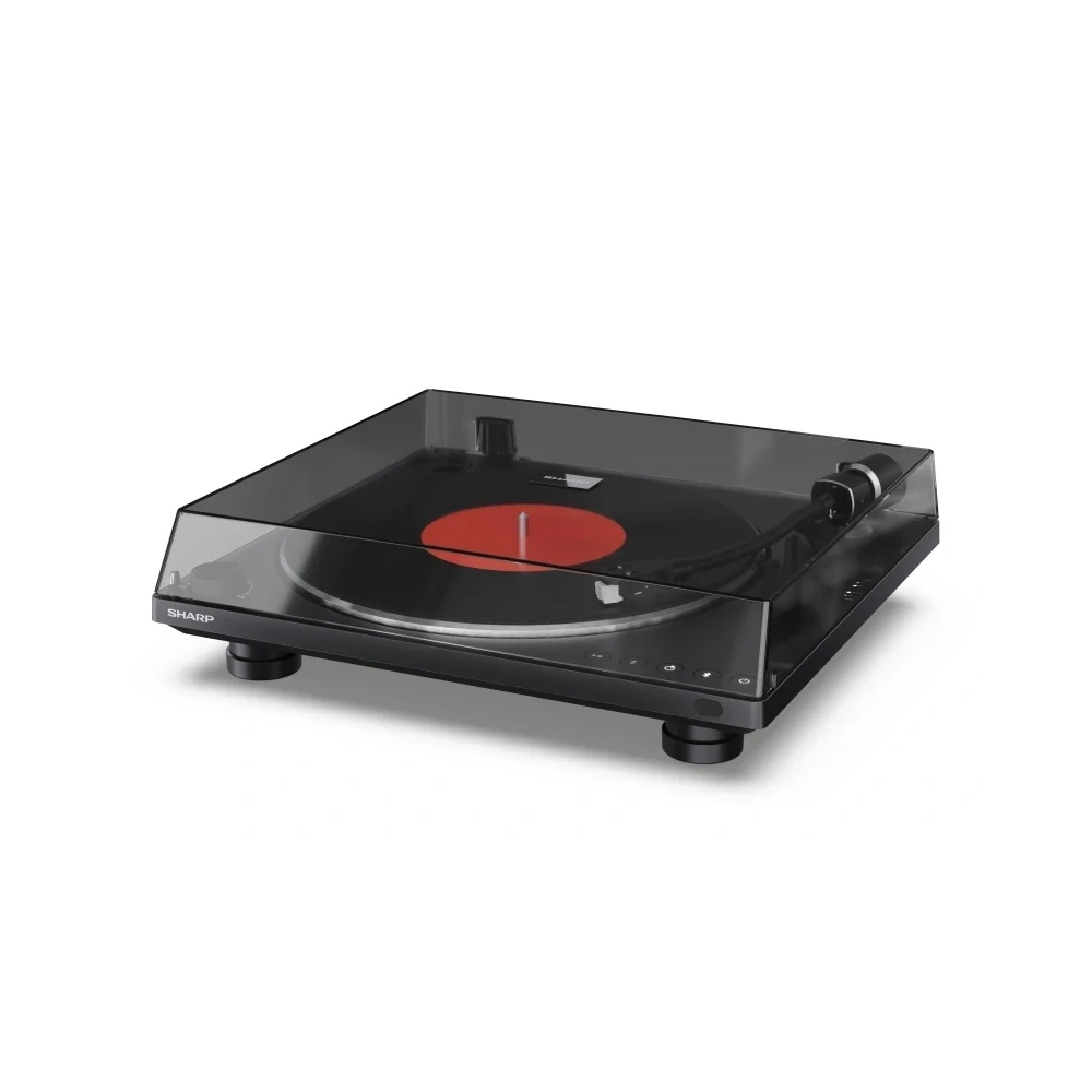 SHARP RP-TT100 Automatikus lemezjátszó Bluetooth kimenettel fekete
