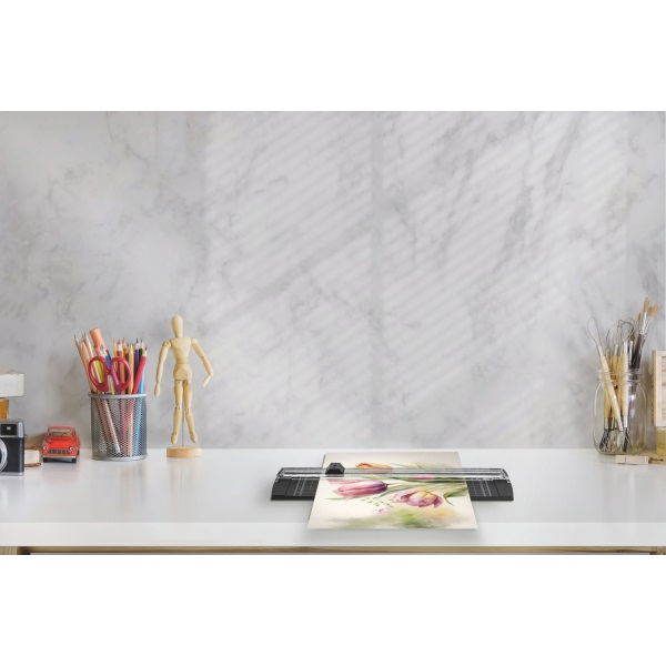 Lamináló készlet, A4, 75-125 mikron, GBC "Inspire+ Craft", fekete