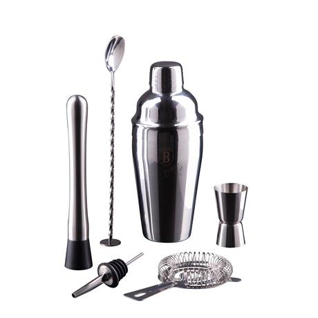 Berlinger Haus BH/8546 BARTENDER SZETT 6 DARABOS, ROZSAMENTES ACÉL