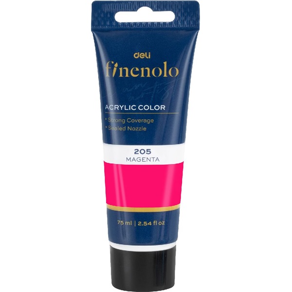 Deli Finenolo 75 ml rózsaszín akrilfesték Deli Finenolo 75 ml rózsaszín akrilfesték