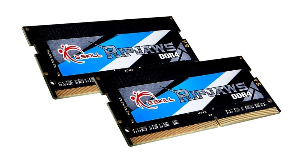 8GB 2400MHz DDR4 Notebook RAM G.Skill Ripjaws CL16 (2x4GB) (F4-2400C16D-8GRS)