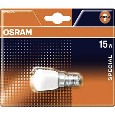OSRAM Hűtőszekrény izzó EEK: E (A++ - E) 57 mm 230 V E14 15 W Speciális forma 1 db OSRAM Hűtőszekrény izzó EEK: E (A++ - E) 57 mm 230 V E14 15 W Speciális forma 1 db