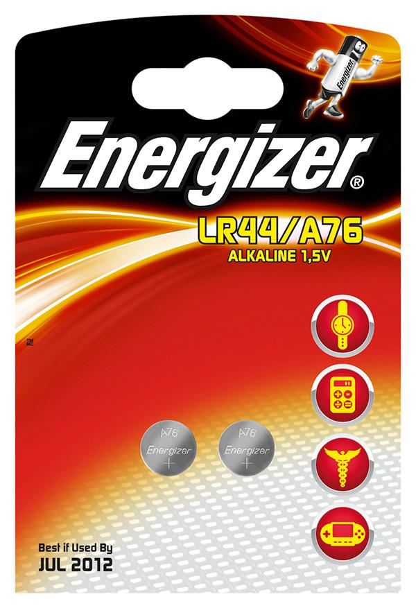 Energizer A76 1,5V gombelem (2db/csomag)  (7638900083071)