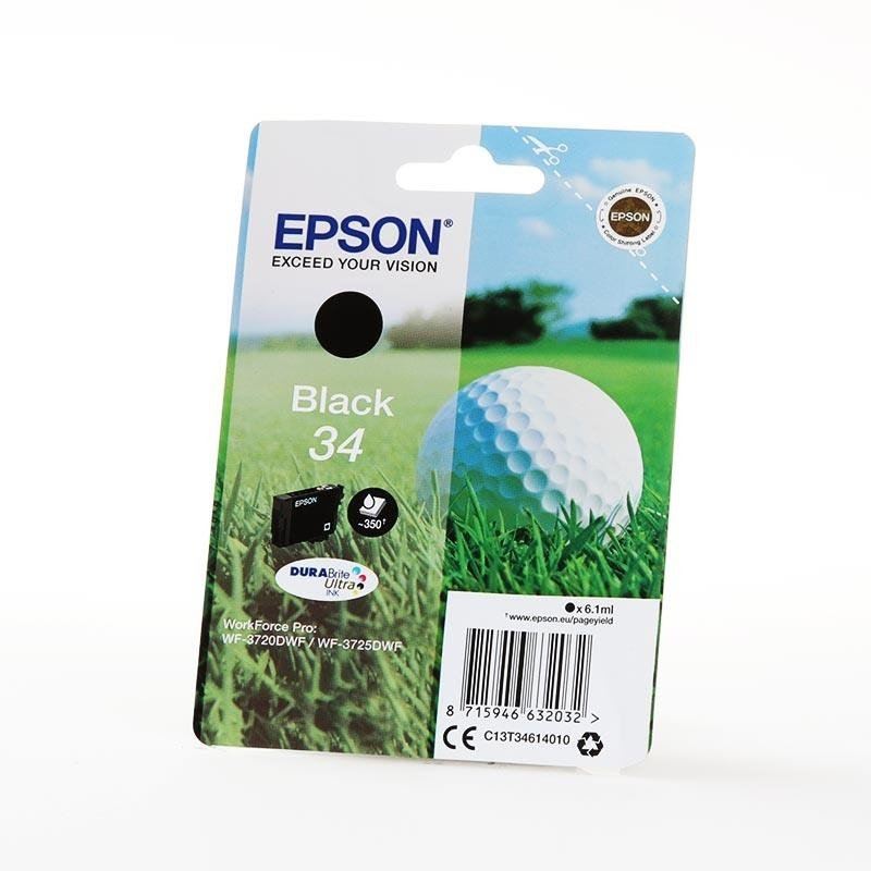 Epson 34 DURABrite Ultra tintapatron fekete (C13T34614010) Epson 34 DURABrite Ultra tintapatron fekete (C13T34614010)