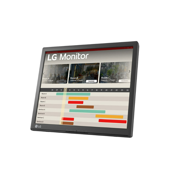 LG 17" 17BR30T-B Touch screen monitor fekete
