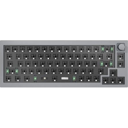 Keychron Q2 Swappable Knob gaming barebone billentyűzet szürke (Q2-B2) Keychron Q2 Swappable Knob gaming barebone billentyűzet szürke (Q2-B2)