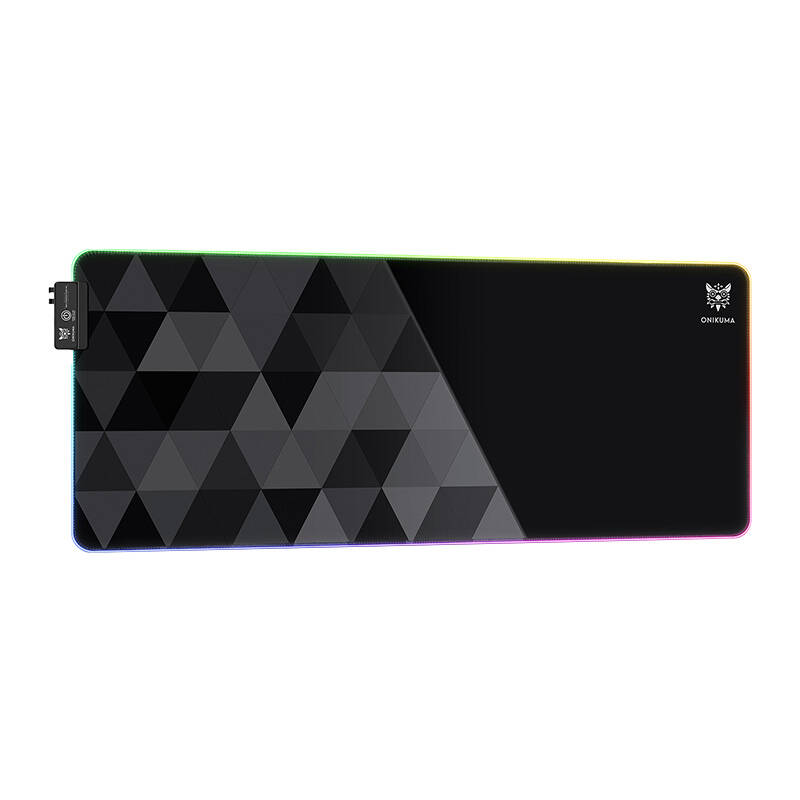 ONIKUMA MP006 RGB Egérpad Fekete