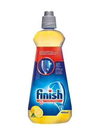 Finish Shine&Dry gépi öblítőszer 400ml citrom (17566)