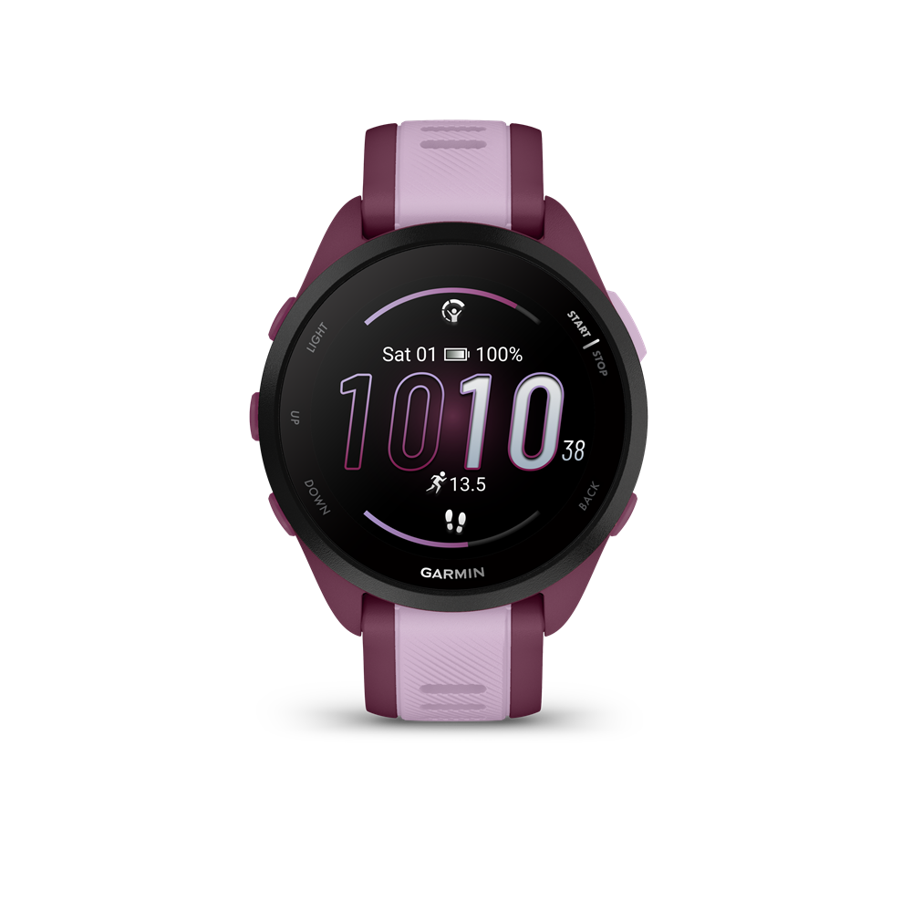 Garmin Forerunner 165 Music Lila bogyó okosóra