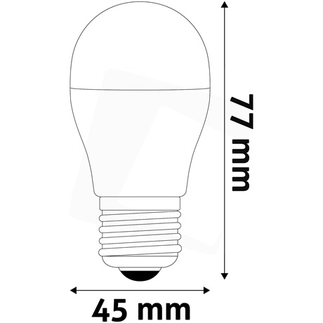 Avide ABMG27WW-2.9W LED GLOBE IZZÓ MINI G45 2.9W E27 WW 3000K SUPER HIGH LUMEN Avide ABMG27WW-2.9W LED GLOBE IZZÓ MINI G45 2.9W E27 WW 3000K SUPER HIGH LUMEN