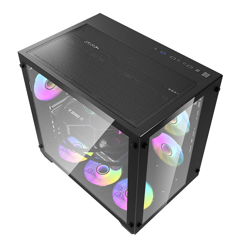 Computer case  Darkflash C285 (black)