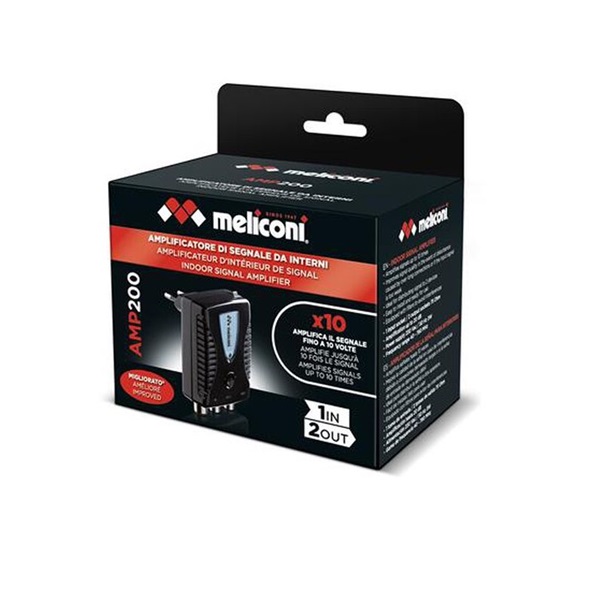 Meliconi AMP 200 antenna erősítő 20dB Meliconi AMP 200 antenna erősítő 20dB