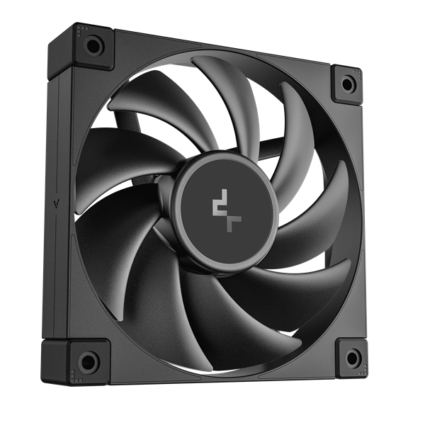 DeepCool 12cm  FD12 27,6dB; max. 109,07 m3/h; 3pin csatlakozó Cooler 