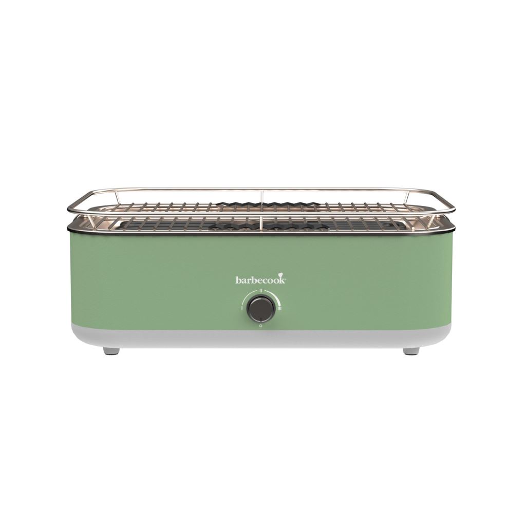 Barbecook BC-ELE-1002 E-Carlo elektromos asztali grill 42,5x33x16,5cm zöld  