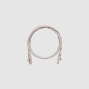 Nikomax Patch kábel UTP, CAT6, PVC, 1m, szürke