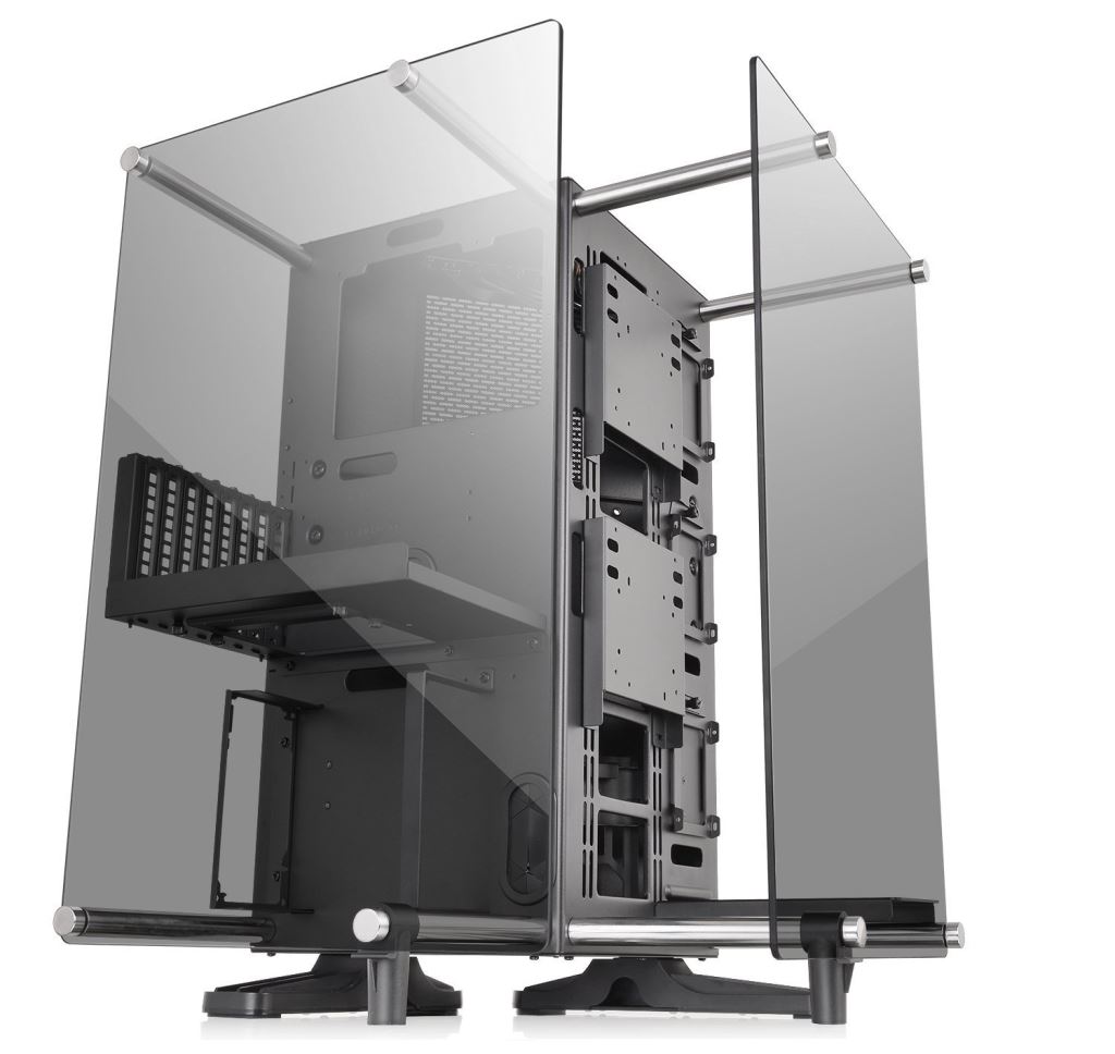 Thermaltake Core P90 Tempered Glass Edition táp nélküli ház fekete (CA-1J8-00M1WN-00) Thermaltake Core P90 Tempered Glass Edition táp nélküli ház fekete (CA-1J8-00M1WN-00)