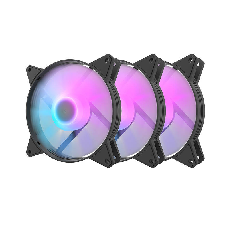Darkflash C6 RGB ventilátor készlet számítógéphez 3in1 120x120 (fekete) Darkflash C6 RGB ventilátor készlet számítógéphez 3in1 120x120 (fekete)