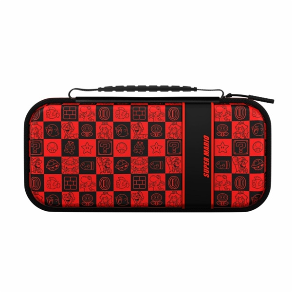 PDP Plus Glow Nintendo Switch/Lite/OLED Mario Icon Glow in the Dark utazótok