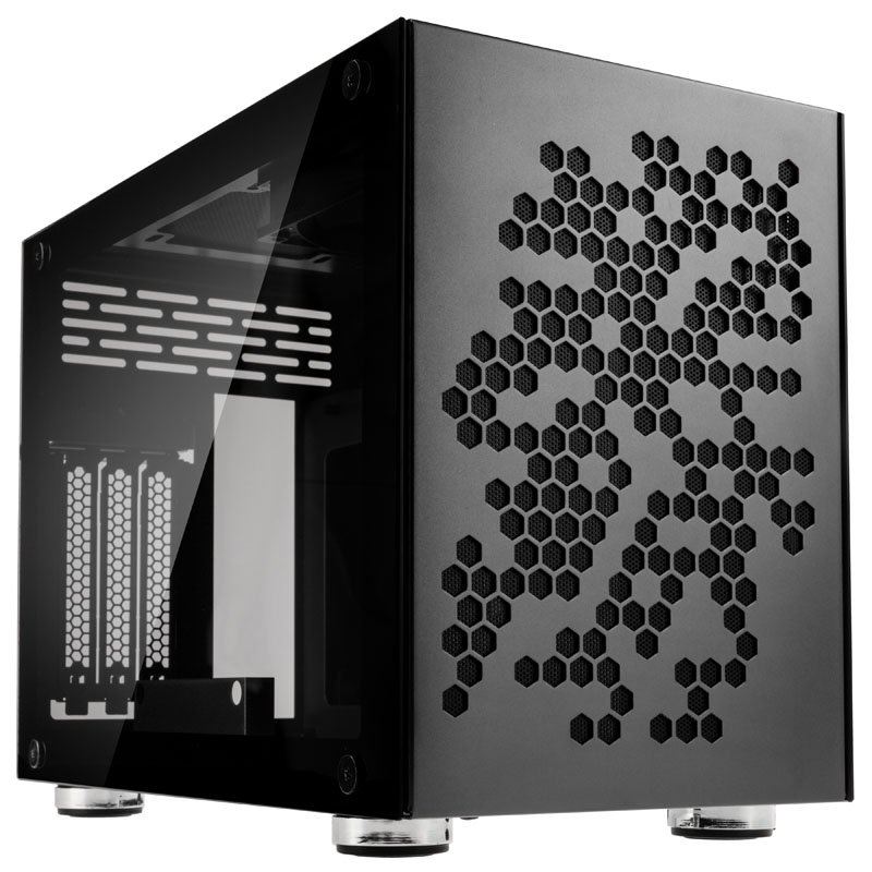 Kolink Rocket Heavy táp nélküli ablakos Mini-ITX ház Gunmetal Kolink Rocket Heavy táp nélküli ablakos Mini-ITX ház Gunmetal