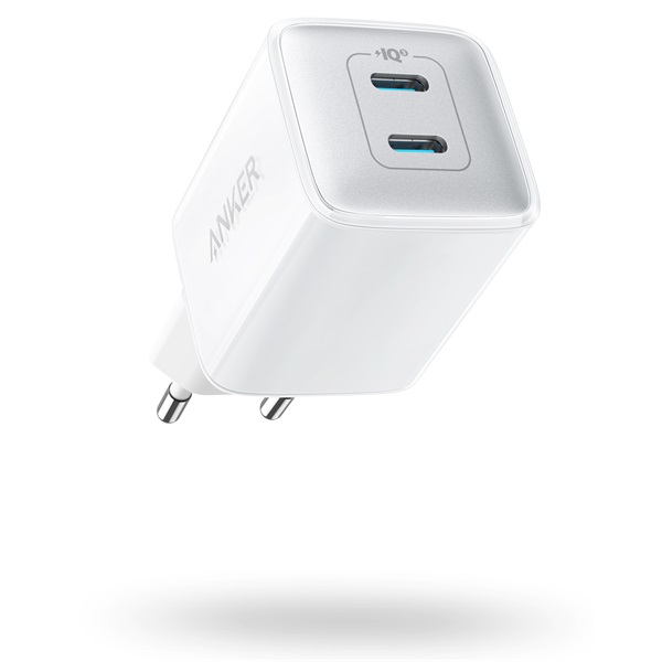 ANKER Hálózati Töltő, PowerPort III Nano PRO, 40W, 2xUSB-C, EU, fehér - A2038G21 ANKER Hálózati Töltő, PowerPort III Nano PRO, 40W, 2xUSB-C, EU, fehér - A2038G21