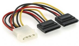 Gembird Cablexpert S-ATA tápkábel átalakító,ATA--> 2x SATA (CC-SATA-PSY) Gembird Cablexpert S-ATA tápkábel átalakító,ATA--> 2x SATA (CC-SATA-PSY)