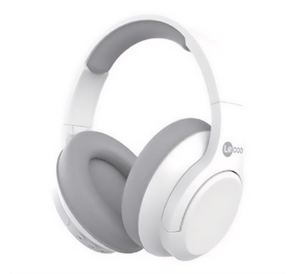Lenovo LECOO ES209 bluetooth fejhallgató SZTEREO (v5.3, mikrofon, zajszűrő, összehajtható, 3.5mm jack aljzat) FEHÉR (ES209_W)