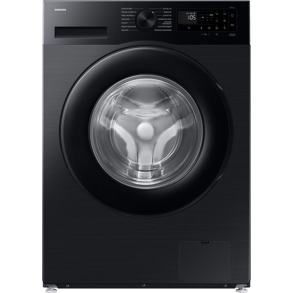 Samsung WW90DG5G34ABLE Elöltöltős keskeny mosógép Fekete - 9 kg,  1400 ford./perc, AI Ecobubble,