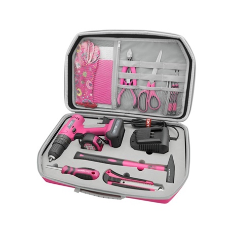 Extol Lady 402403 ÜTVEFÚRÓ AKKUS 12V 2000MAH LI-ION 1DB AKKU+SZERSZÁM KLT.