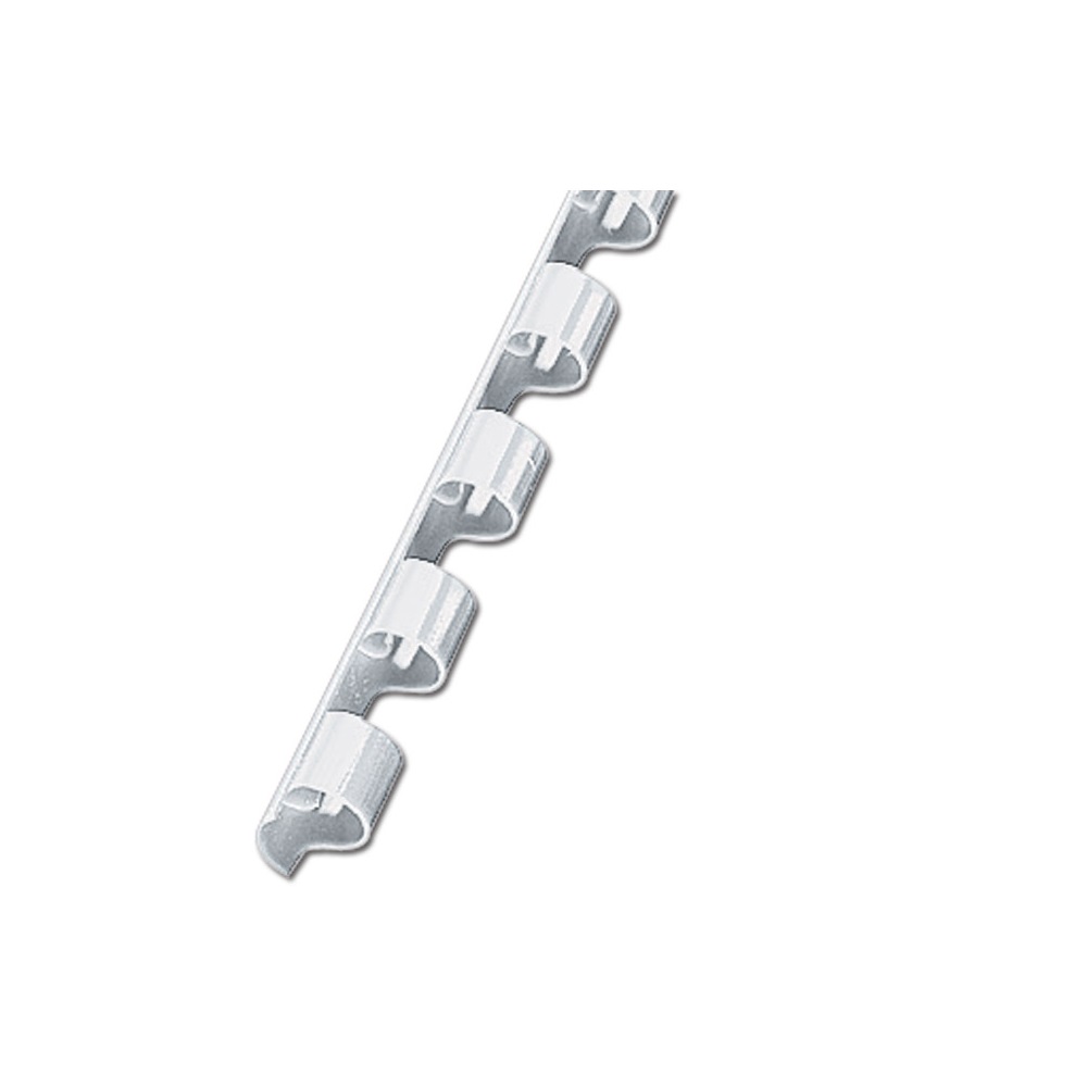 Fornax Spirál műanyag, 10mm, 100 db/doboz,  fehér (A-101114)