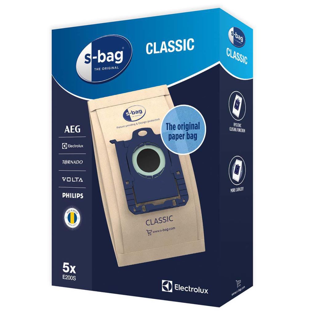 Electrolux E200S papír porzsák Electrolux E200S papír porzsák