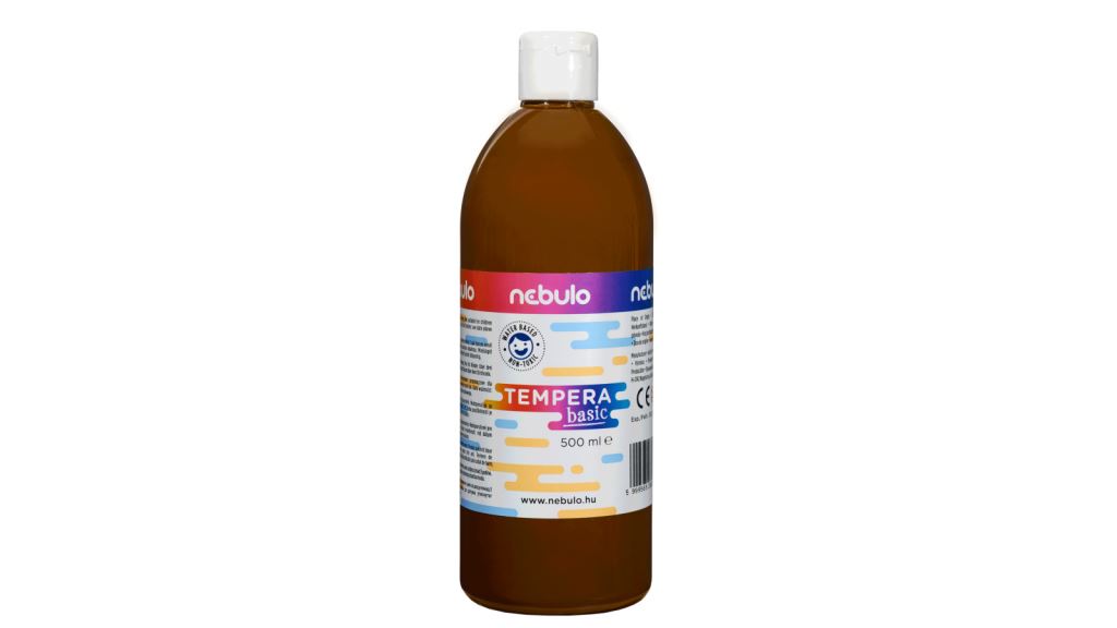 Nebulo folyékony állagú temperafesték 500ml barna (NTF-500-BA) Nebulo folyékony állagú temperafesték 500ml barna (NTF-500-BA)