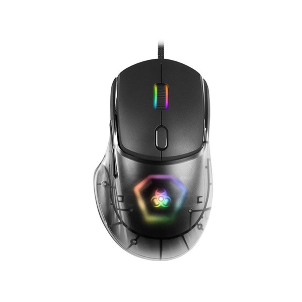 Tracer Neon GameZone USB RGB fekete/átlátszó egér Tracer Neon GameZone USB RGB fekete/átlátszó egér