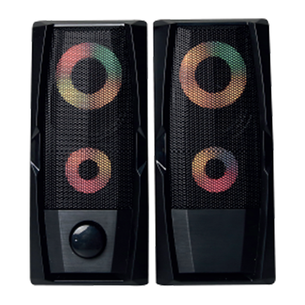 Rampage  RMS-X9 2.0 RGB  6W RMS 2.0 Hangszóró Piros 