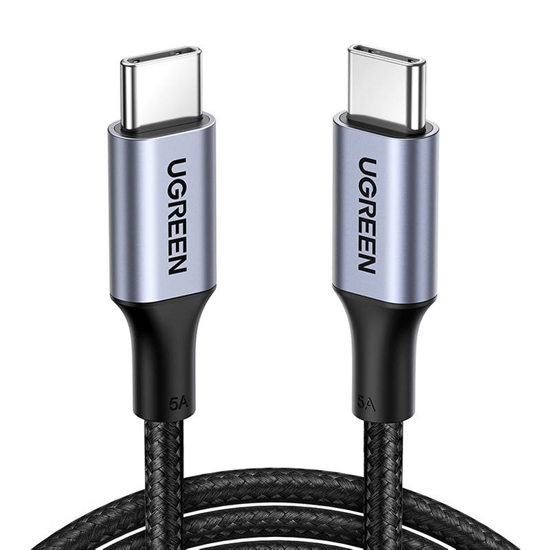 Ugreen US557 USB-C to USB-C cable, 100W, 5A 0.5m (black) Ugreen US557 USB-C to USB-C cable, 100W, 5A 0.5m (black)