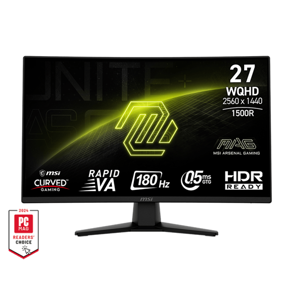 MSI MAG 274CQF 27" Rapid VA WQHD 2560x1440 GAMING Monitor MSI MAG 274CQF 27" Rapid VA WQHD 2560x1440 GAMING Monitor