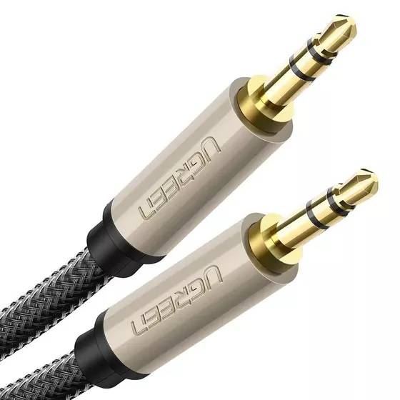 UGREEN AV125 jack kábel 3.5mm 0.5m szürke (10601) UGREEN AV125 jack kábel 3.5mm 0.5m szürke (10601)