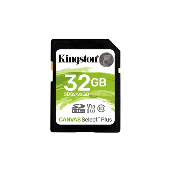 32GB SDHC Kingston Canvas Select Plus CL10 memóriakártya (SDS2/32GB)