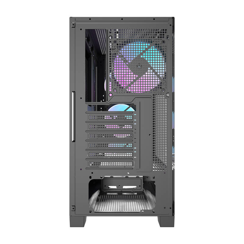 Darkflash DRX90 Glass számítógépház Fekete 