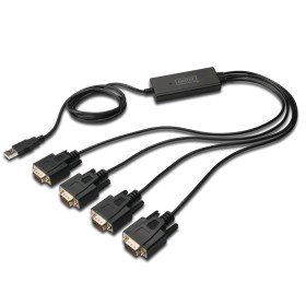 Digitus USB 2.0 --> 4x RS232 adapter (DA-70159) Digitus USB 2.0 --> 4x RS232 adapter (DA-70159)