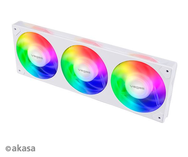 Akasa Vegas A36 hűtő ventilátor panel 12cm (AK-FN113-WH)