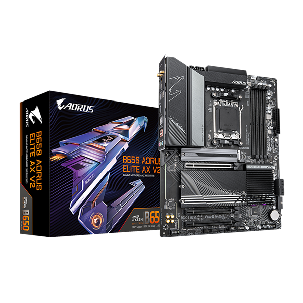 GIGABYTE AM5 B650 AORUS ELITE AX V2 AMD B650 ATX Alaplap GIGABYTE AM5 B650 AORUS ELITE AX V2 AMD B650 ATX Alaplap
