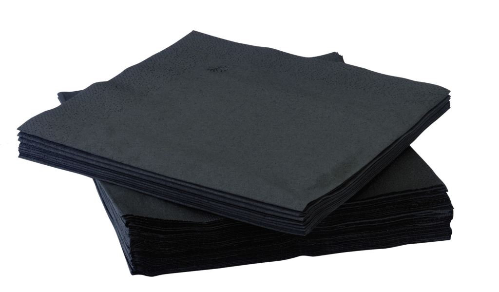 Tork Advanced szalvéta 2 rétegű 33x33 cm (200 db/csomag) fekete  (477148)
