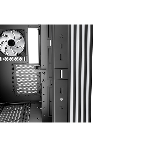 Be Quiet! LIGHT BASE 600 LX Black  ATX edzett üveg oldallap fekete Számítógépház  