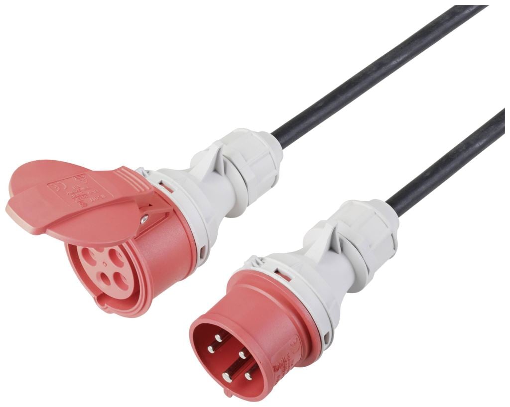 Sygonix SY-5244050 Áram Hosszabbítókábel 16 A Fekete 10 m Kültérre alkalmas Sygonix SY-5244050 Áram Hosszabbítókábel 16 A Fekete 10 m Kültérre alkalmas
