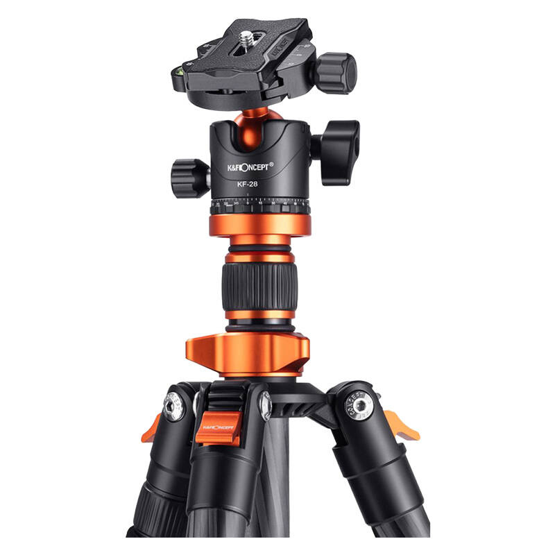K&F Concept D254C1+BH-28L Tripod