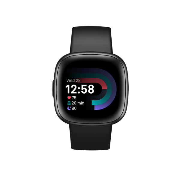 FITBIT Versa 4 okosóra (Black / Graphite Aluminium) FITBIT Versa 4 okosóra (Black / Graphite Aluminium)