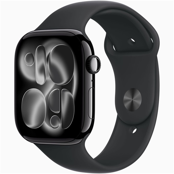 Apple Watch S11 GPS 46mm fekete alutok, fekete sport M/L