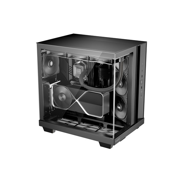 Be Quiet! Számítógépház - LIGHT BASE 500 Black (ATX, edzett üveg oldallap, fekete)